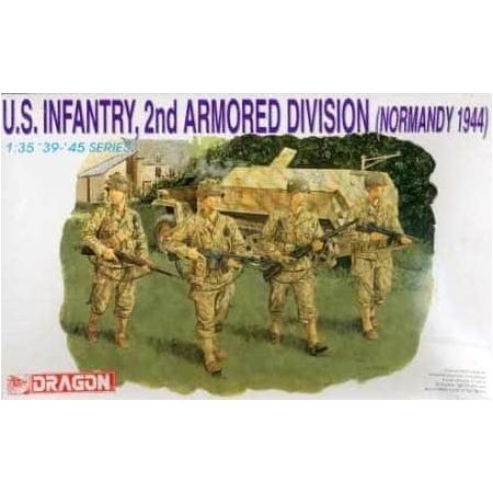 U.S. INFANTRY 2ND ARMORED DIVISION NORMANDY 1944 1/35